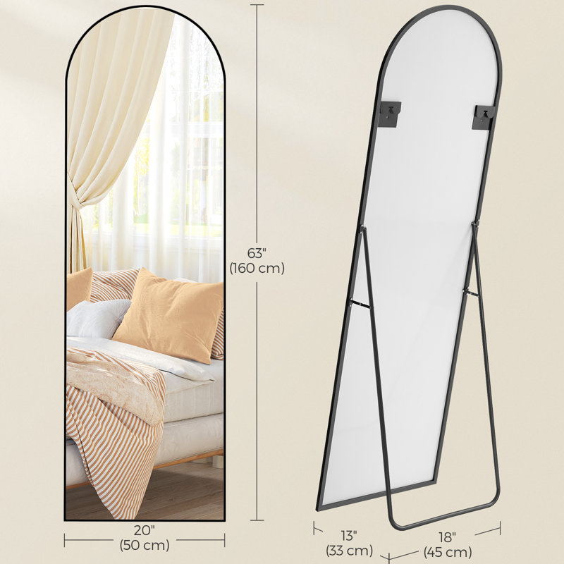 Miroir sur pied pleine longueur 63 po