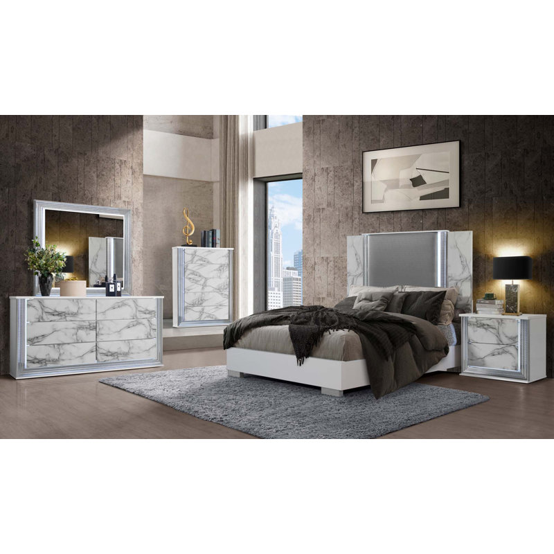 Ensemble de chambre à coucher 5 pièces, Grand