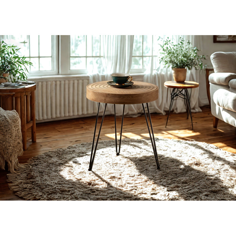 Table d'appoint Tree, H 18 po x L 16 po x l 16 po