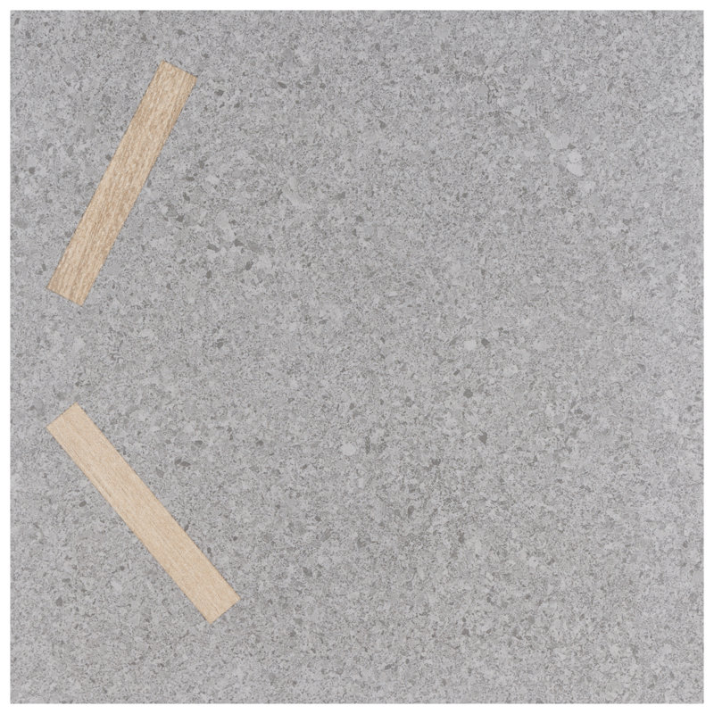 Komi 8" x 8" Straight Edge Porcelain Patterned Wall & Floor Tile