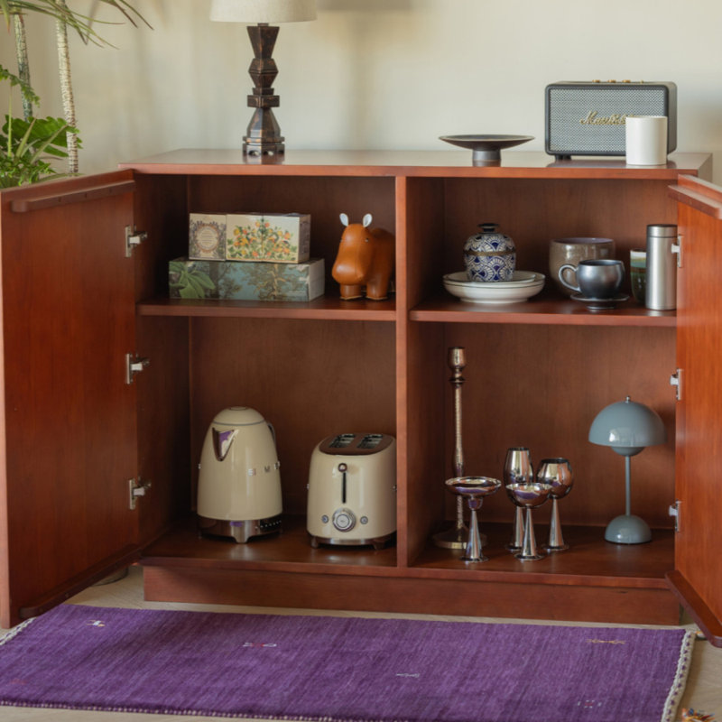 Buffet de maison grande capacité à portes doubles
