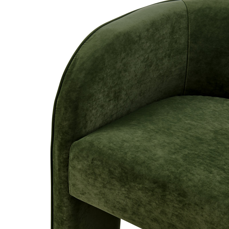 Zamiere 28Cm Wide Armchair, Dainty Green Velvet