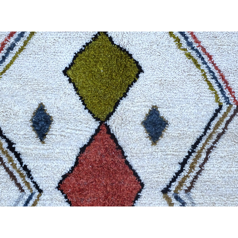 Moroccan Hand Woven 140cm X 230cm Area Rug