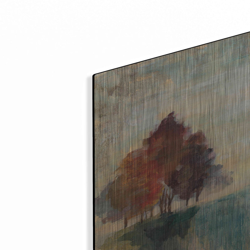 "Paysage monogramme II" par Silvia Vassileva, H 12 po x l 12 po