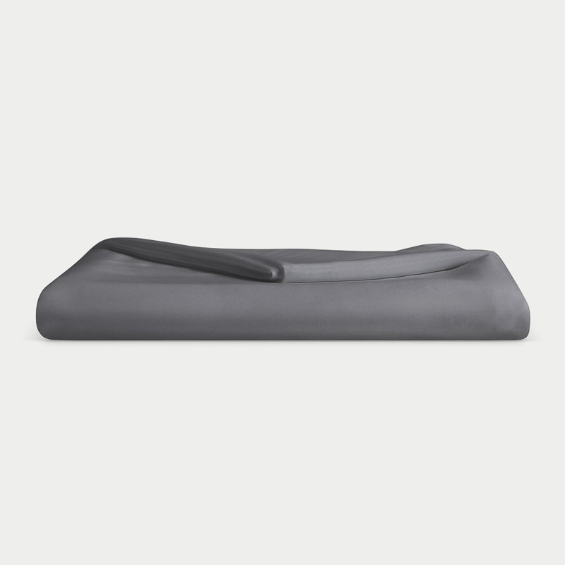 Rayon From Bamboo Flat Sheet, Gray, Queen Flat Sheet