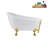 53.1'' x 25.6'' Soaking Acrylic Bathtub-72770160-76275068