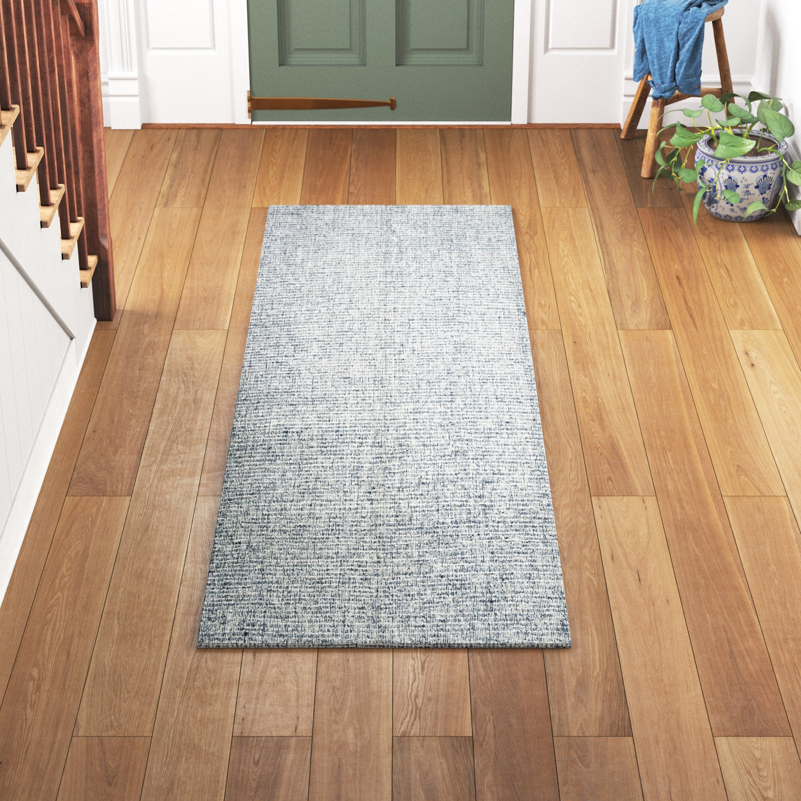 Britley Hand Tufted Wool Rug, Runner 2'6" x 10'