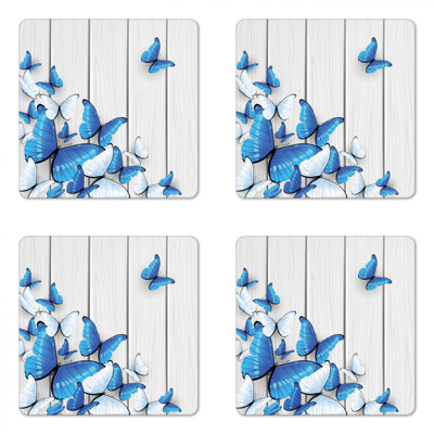 Square 4 Piece Coaster Set