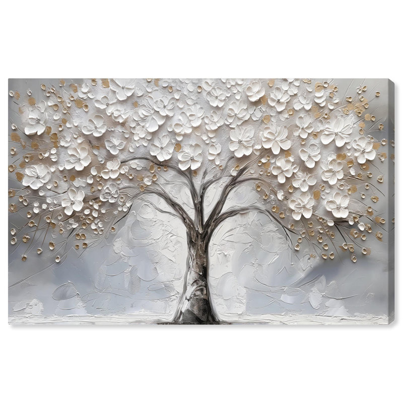 Branchborne Elegance Colorful Tree Wrapped Canvas Art, 30" x 20"