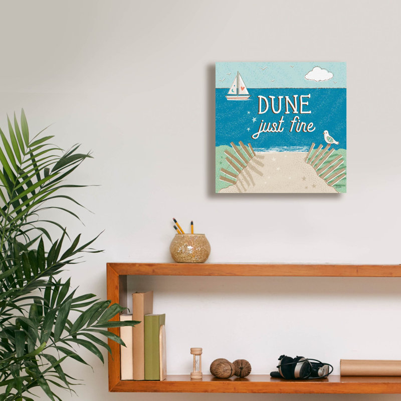 «Sea And Me 2» par Melissa Averinos, art mural sur toile, H 12 po x l 12 po x P 0,75 po