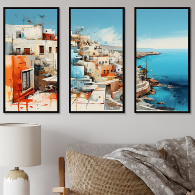 Multicolore Santorini Grèce II - Santorini, art mural