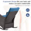 Ensemble de 2 chaises berçantes d'extérieur-240841363
