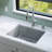 Karran Quartz 24-3/8'' X 19-1/8'' Single Bowl Undermount Kitchen Sink Kit-65980513