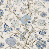 Oriana Pondicherry Linen Print Fabric
