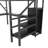 Full Size Loft Bed With L Shaped Desk, LED Light And USB For Kids Teens Adults