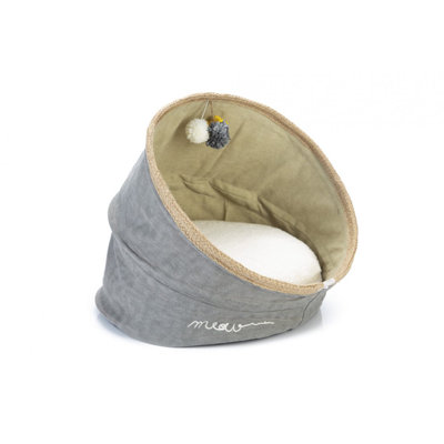Egremt Fleece Nest Pet Bed
