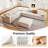 125" Chenille Modular Sectional Sofa 7-Piece Modern Oversized Cloud Corner Couch With Removable Ottoman-774751763