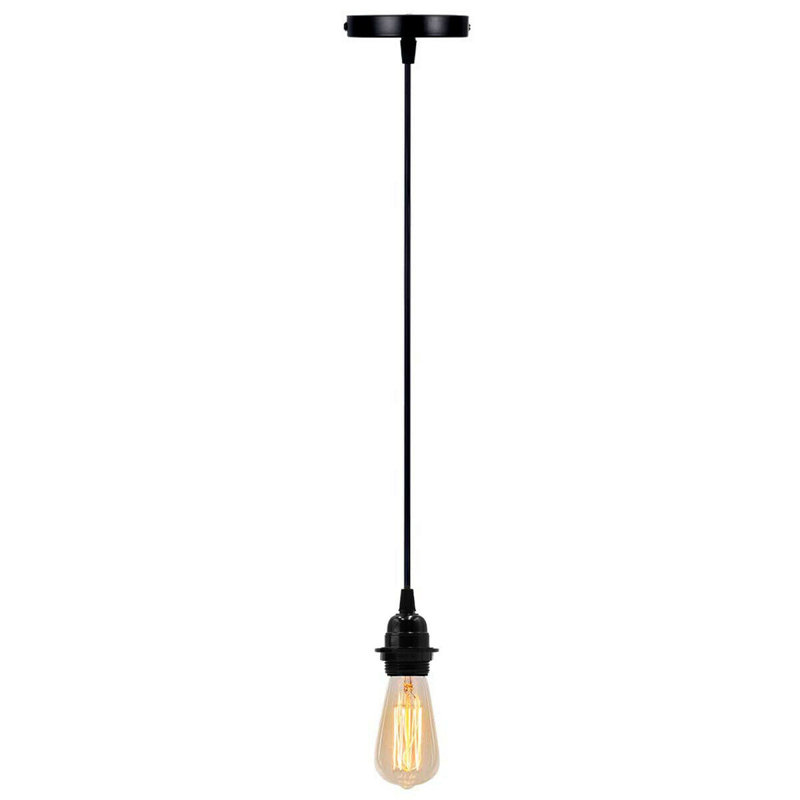 Sapulpa 1 - Light Black Single Pendant