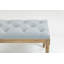 Elegant Upholstered Bench - Versatile for Dining or Foot of Bed