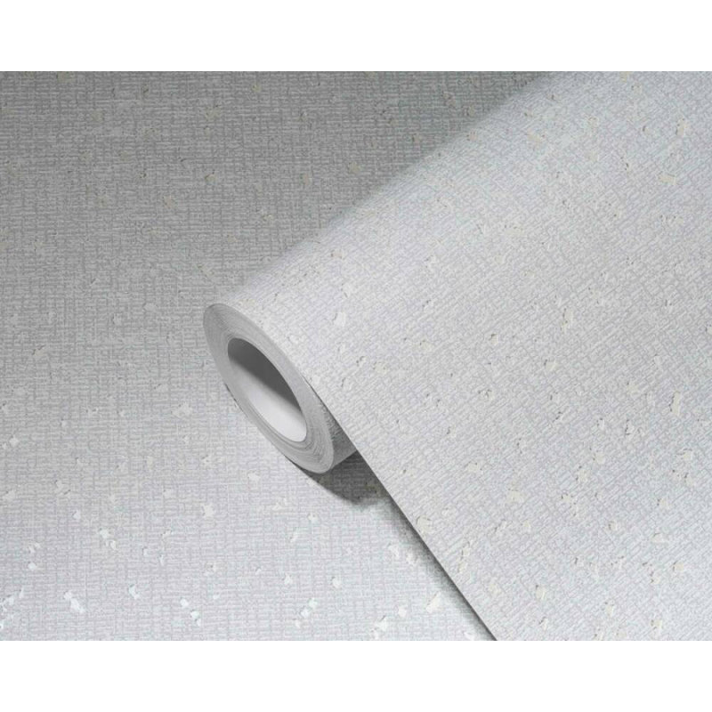 Rouleau de papier peint à motif de chevrons moutarde L 33 pi x l 20,5 po Hound, Gris / argent / blanc
