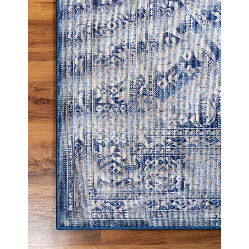 Oriental Indoor Rug, Rectangle 7'10" x 10'