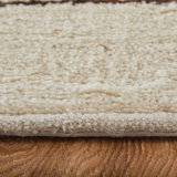 Agape Modern Abstract Ivory Area Rug