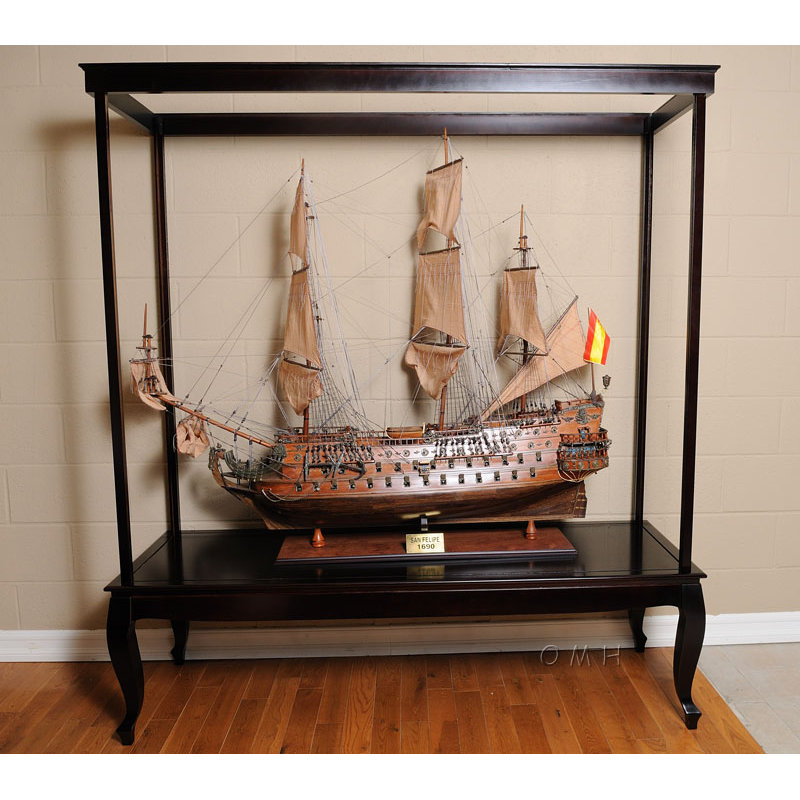 X- Grande vitrine pour bateau sans verre