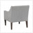 Clopton 26" Wide Mid Century Modern Tufted Accent Chair with Textured Upholstery and Brown Wood Legs-109063201