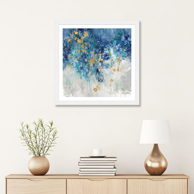 « charmeed ii » par nikki robbins, reproduction d’art, H 16 po x l 16 po x P 1 po, Papier avec cadre blanc