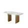 Modern Rectangular Sintered Stone Dining Table