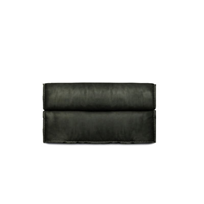 Melrose Leather Ottoman