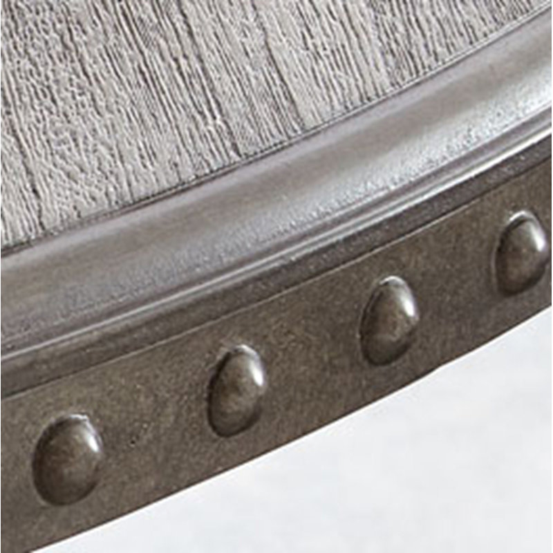 Alamo - Round End Table - Grey