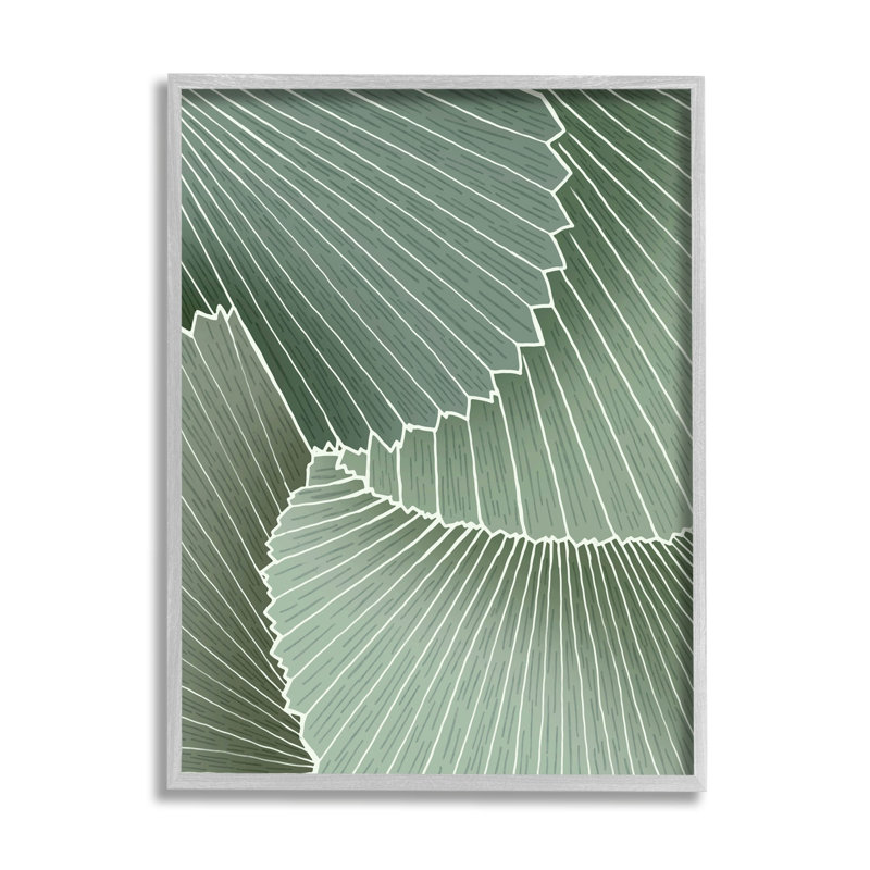Art moderne de giclée à motif abstrait moderne par Ziwei Li, H 14 po x l 11 po x P 1,5 po, Estampe numérique Farmhouse