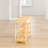 10 - Pair Solid Wood Shoe Rack