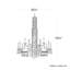 Siena 17 Light 40.5in x 50.5in Two-Tier Chandelier in Black with Clear Radiance Crystals-1201923058-1201923062
