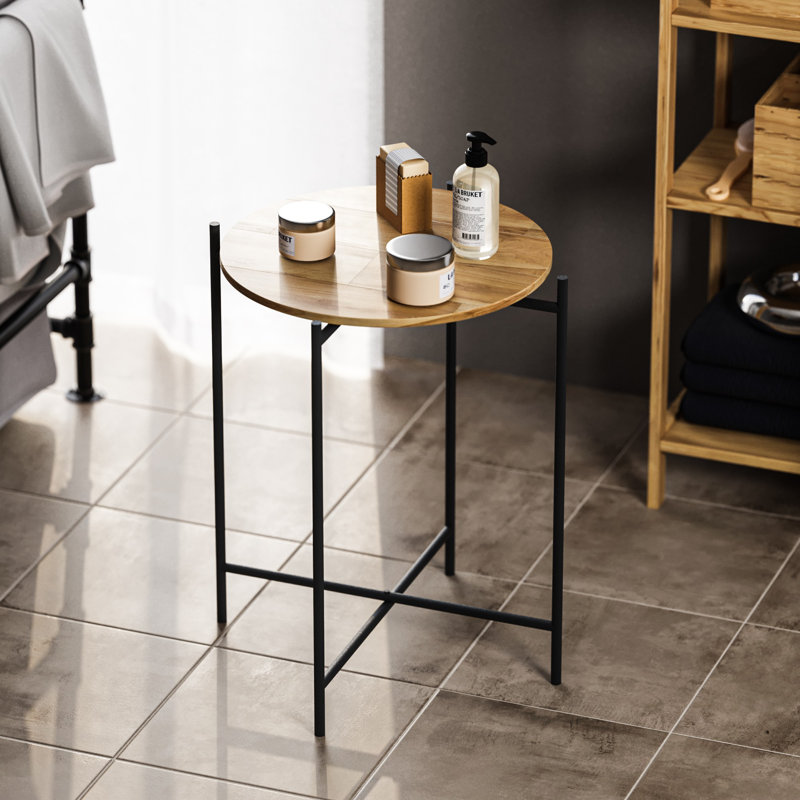 Glorias End Table, Black