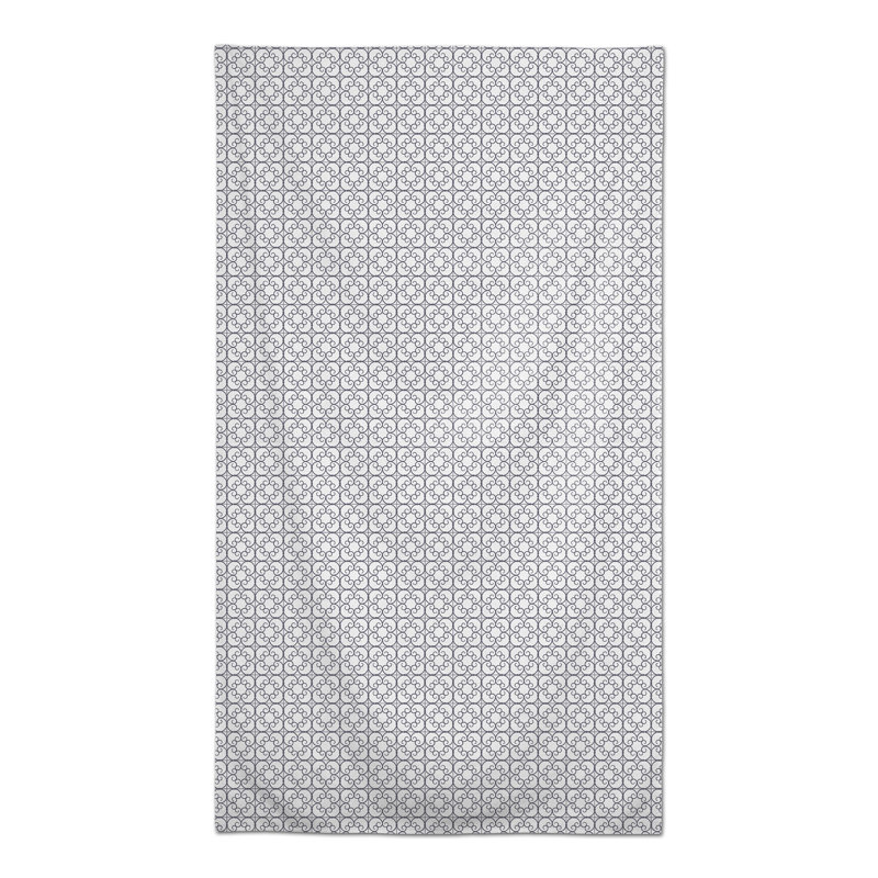 Nappe géométrique, Gris foncé