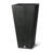 Cara 28" Square Composite Pot Planter with Plant Shelf-31645026