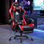 Fauteuil de jeu et de course inclinable et réglable en similicuir N-Gen-1821063159