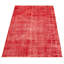Tapis rouge en laine noué à la main de conception unique 2000 pi 3 pi 6 po x 6 pi 9 po Oel