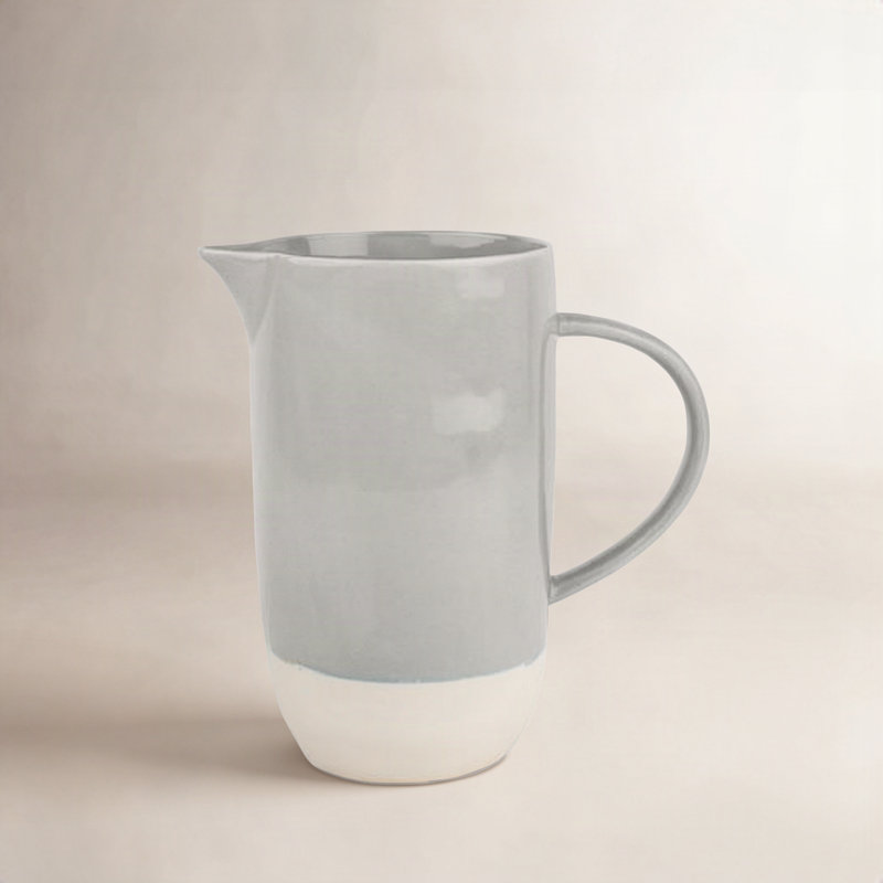 Carafe en porcelaine 37 oz Canvas Home Shell, Gris