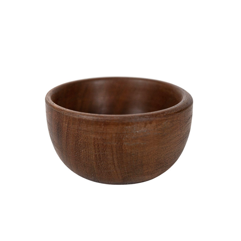 Bol à salade en bois Millwood Pines Miran, H 1,5 po x l 3 po x P 3 po