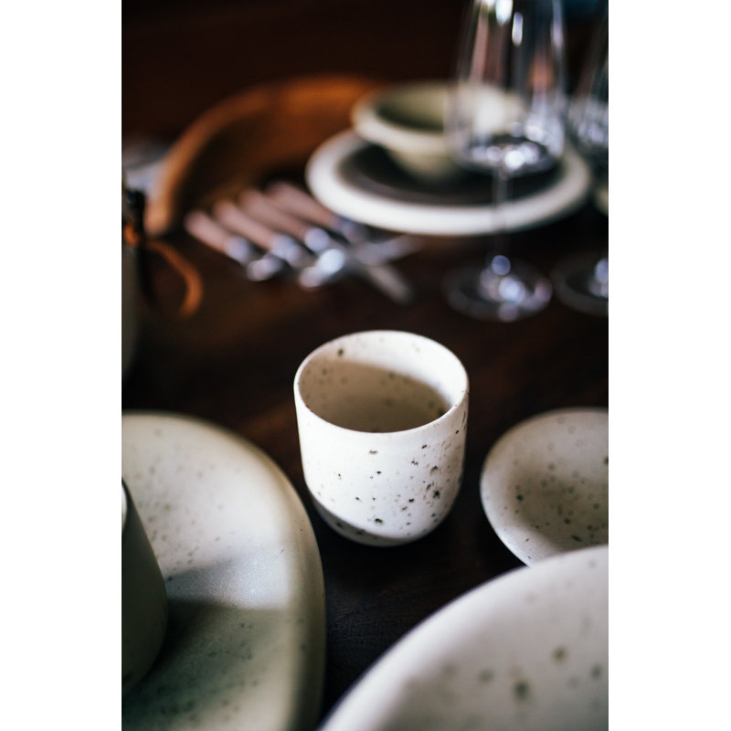 Bosque Tumbler Stoneware, White