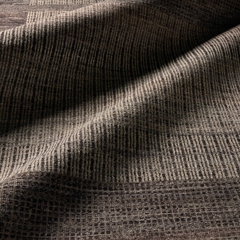 Jaipur Living Reham CEN03 Handknot Geometric Brown/Tan Area Rug (10'X14'), Rectangle 8' x 10'