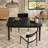 47.2" W Dining Table With 2 Drawer-443807851-443807858