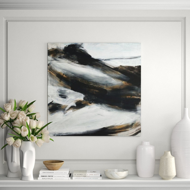 Tracing The Night Painting by Samuel Kane, Glass Coat, 36" H x 36" W x 1.5" D