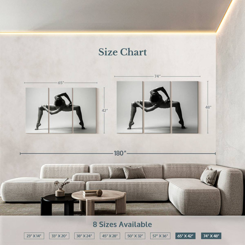 Enn Flexible Dancer, 42" H x 65" W