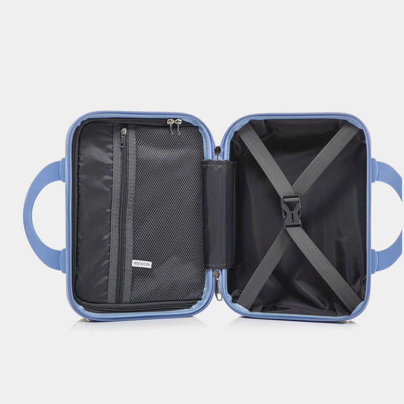 14 "/ 20" 2 pièces / ensemble dans un bagage à roulettes pour PC, valise de cabine, avec couleur dégradée et serrure à combinaison