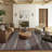 Chenille Striped Indoor / Outdoor Rug-1796203282