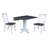 Dooly Square Top Dual Dropleaf Dining Set-799087355